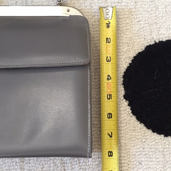 Vintage Grey Duchess Purse with Top Handle - Picture 9 of 11